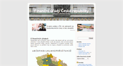 Desktop Screenshot of financni-urady.info