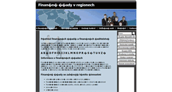 Desktop Screenshot of financni-urady.cz